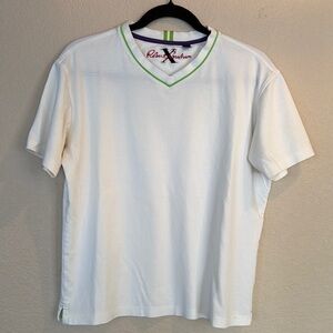 Robert Graham White Short Sleeve Tee
